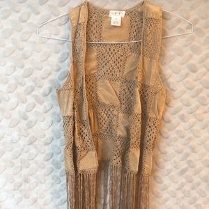 Festival fringe vest